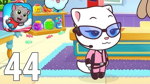 Talking Tom Candy Run 2022 Gameplay Walkthrough Part 44 - Agent Angela (iOS/Android Games)