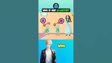 Who is her little daughter?  #riddlechallenge #riddleoftheday #brainteasers #enigma #shorts