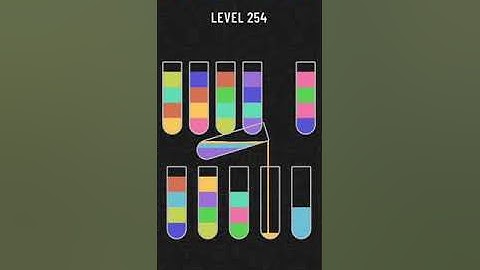 Water Sort Puzzle Level 254 Walkthrough Solution Android/iOS 💦
