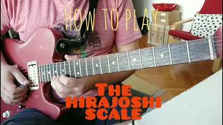 The Hirajoshi scale in A