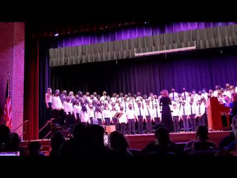 "Clouds" By Zach Sobiech | All Distrcit Honor Choir Middle School 2022