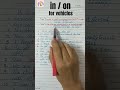 USE Of IN/ON for vehicles || prepositions #preposition #englishgrammar #grammarrules #englishtips