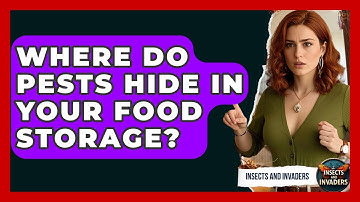Where Do Pests Hide In Your Food Storage? - Insects and Invaders