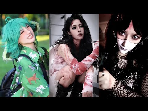 无限流变装合集，你喜欢哪个角色？#makeup #是初九啊 #变妆 #反派