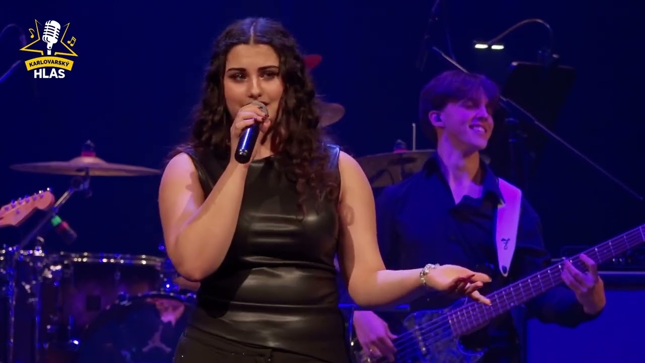 Karolina Čížková s kapelou – Tentokrát se budu smát já | Karlovarský hlas 2025 – koncert finalistů