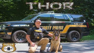 New Castle County Division of Police K9 unit.