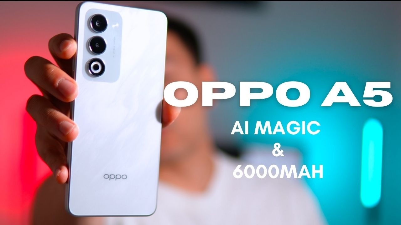 OPPO A5 Review: Big Battery, AI Magic & Flagship Feel on a Budget