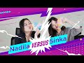 #SNKVersus Curhatan Sinka ke @NadilaWantari kalo ternyata mantannya punya pacar yg lebih cakep..!!!