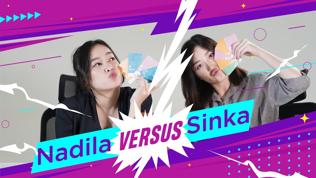 #SNKVersus Curhatan Sinka ke @Nadila Wantari kalo ternyata mantannya punya pacar yg lebih cakep..!!!