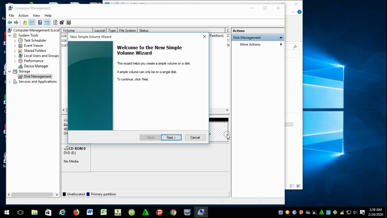 how-to-create-and-delete-disk-partition-for-windows-easy-and-fast-youtube