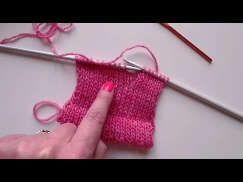 Kako popraviti petlju (How to Fix Dropped Stitches)