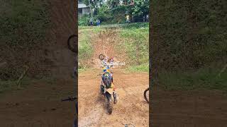 So muddy and slippery 💪
