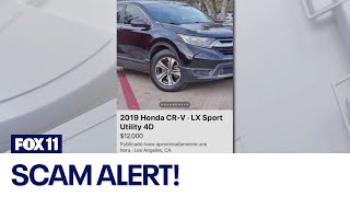Thieves using Facebook Marketplace to scam car buyers in SoCal
