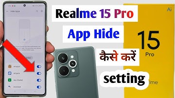 Realme 15 pro 5g app hide setting | realme 15 pro me app hide kaise kare | app hide setting 