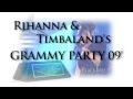 Rihanna and Chris Brown headlines star studded Grammy Party "Disturbia" (HD)