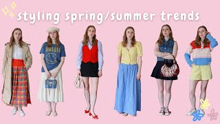 styling spring/'summer fashion trends for 2024 🌼🐚🌿