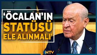 Devlet Bahçeli, Öcalanın Statüsü Ele Alınmalı Dedi, Barış Süreci Koordinatörlüğü Olmasını Önerdi