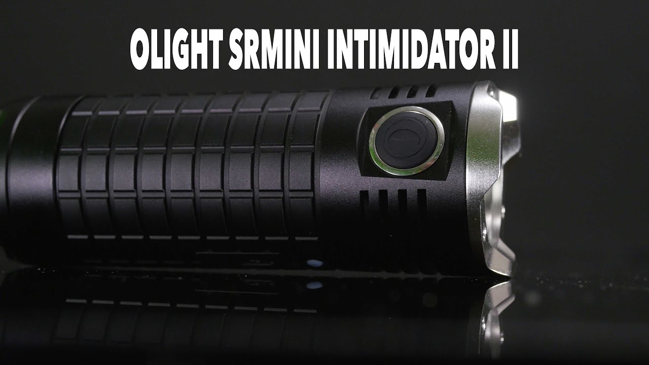 OLIGHT SR MINI INTIMIDATOR II 本体 Olight SRMINI INTIMIDATOR II - YouTube