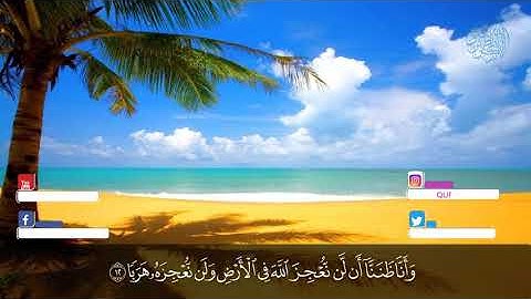 6- سورة الجن -الجزء التاسع والعشرون  - ياسر الدوسري