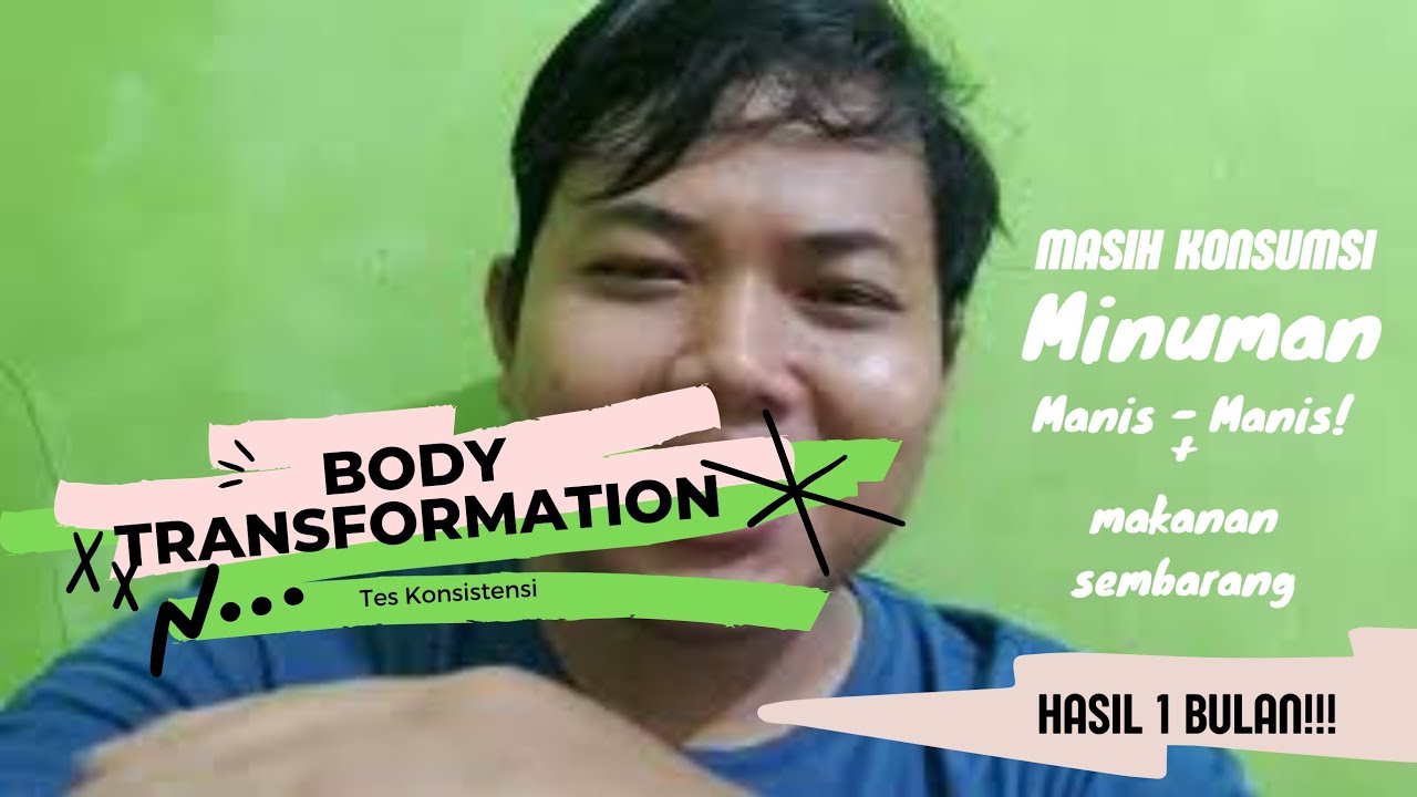 Hasil Work Out Hasil Workout Selama 1 Bulan! Turun 3 Kg, Tetap Konsumsi Yang Manis ...