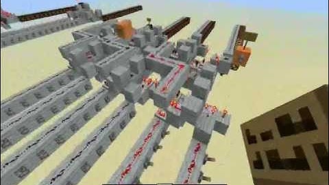 Redstone showcase: Hex addition (V004)