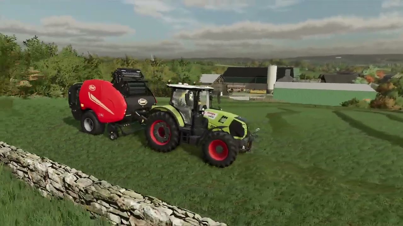 New masseyferguson 8s and new fendt tedder |Thornton Farm|Farming Simulator 22||Role Play | Episode3