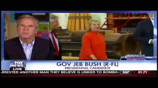 Gov. Jeb Bush: Hillary Clinton's Email Scandal Has Been “Damning”
