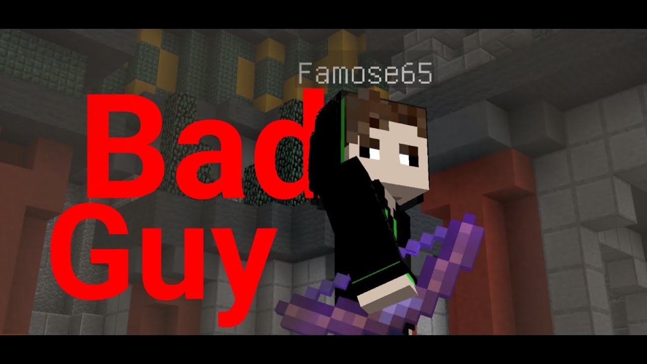 Bad Guy minecraft Spleef нарезка YouTube