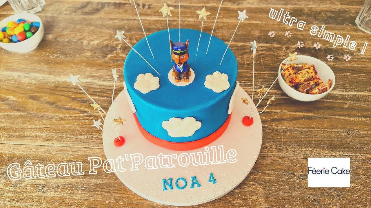 Paw patrol cake tuto rapide 