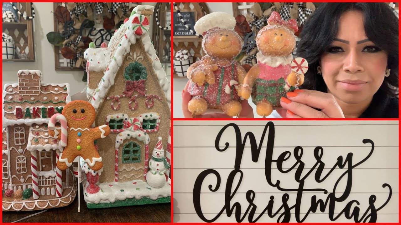 GINGERBREAD HAUL HOBBY LOBBY HAUL CHRISTMAS HAUL YouTube