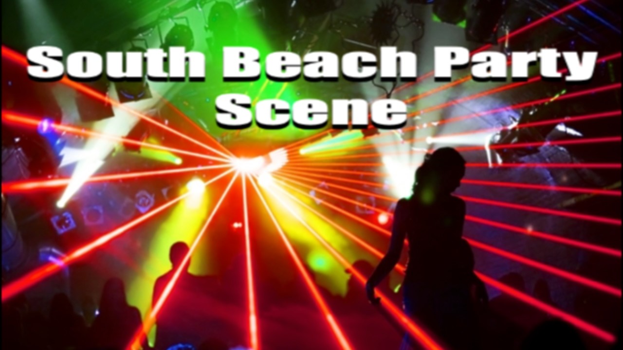 South Beach Party Scene