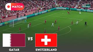 SWITZERLAND vs QATAR | World Cup 2026 Match Simulation | eFootball PES 21 Gameplay
