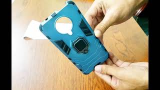 Xiaomi Redmi K30 Pro Luxury Iron Man Hard Armor and Soft Silicone TPU Frame Phone Back Cover screenshot 5