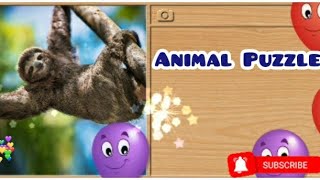 Sloth Puzzle | ULTIMATE Farm&Wild Animals Funny Puzzle Games | Animals | Cute Animals | Learn screenshot 5