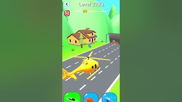 Shape-shifting Funny Race Gameplay | How do you play shape shifting? Level 2283 #shorts #gameplay