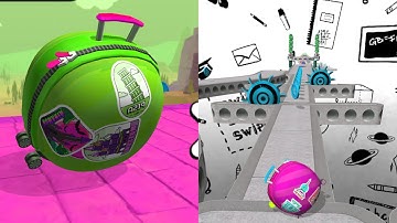 Going Balls Vs Reverse Balls Speedrun Walkthrough Gameplay