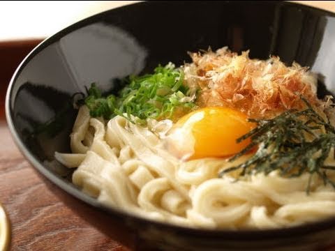 釜玉うどん 手打ちうどんの作り方 Youtube