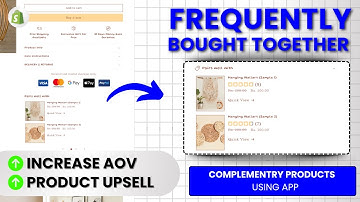 How to add Frequently Bought Together on Shopify Product Page (FREE METHOD)