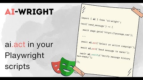 ai-wright: AI-native steps in your Playwright Scripts