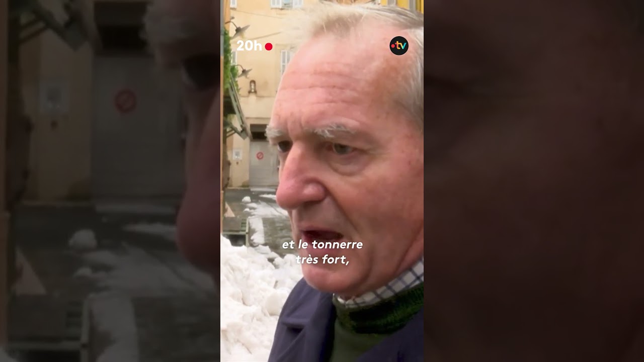 Un mois de pluie en 3 heures : d&eacute;luge de gr&ecirc;le sur Antibes