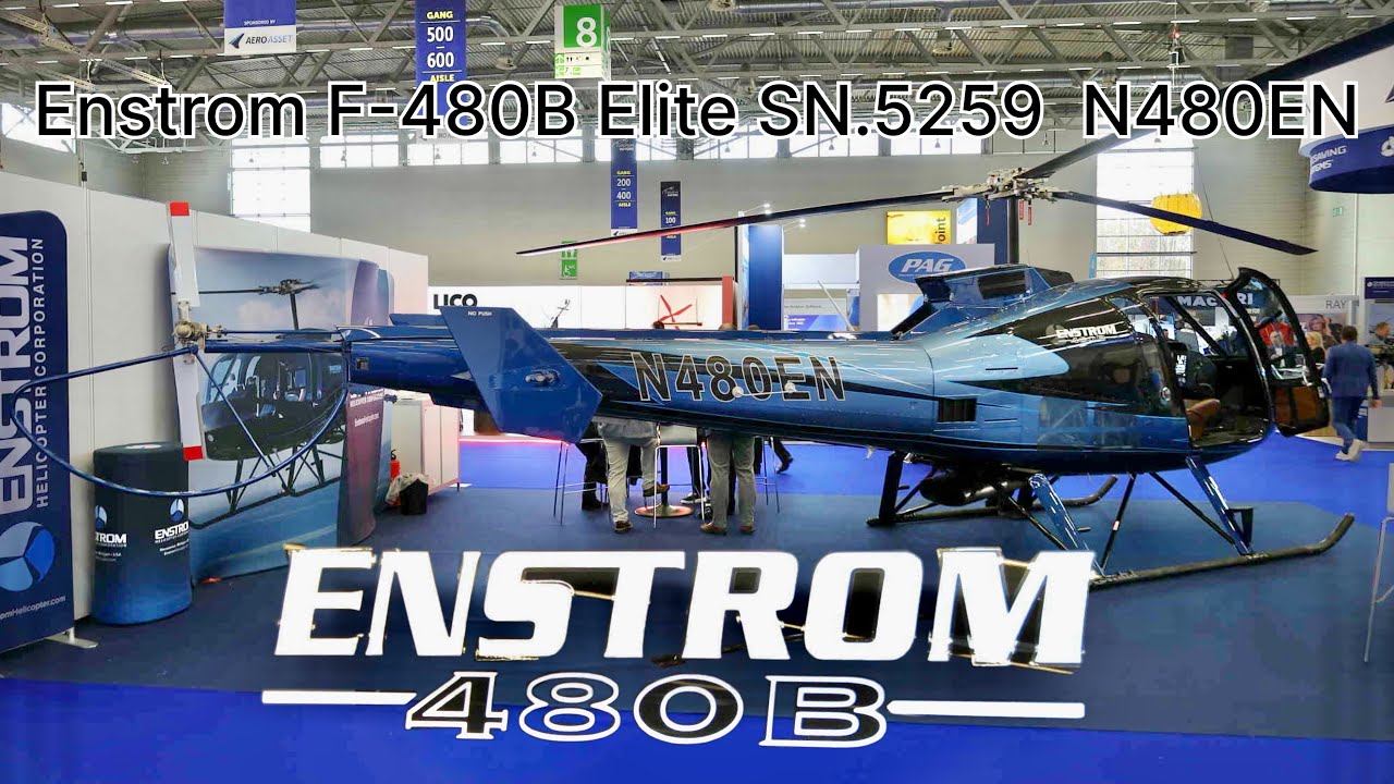 Enstrom 480B Elite — фирменный тур с вице-президентом по поддержке продукции Дугласом Смитом