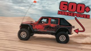 Testing Our New 600+ HP Jeep Wrangler at Silver Lake Sand Dunes!