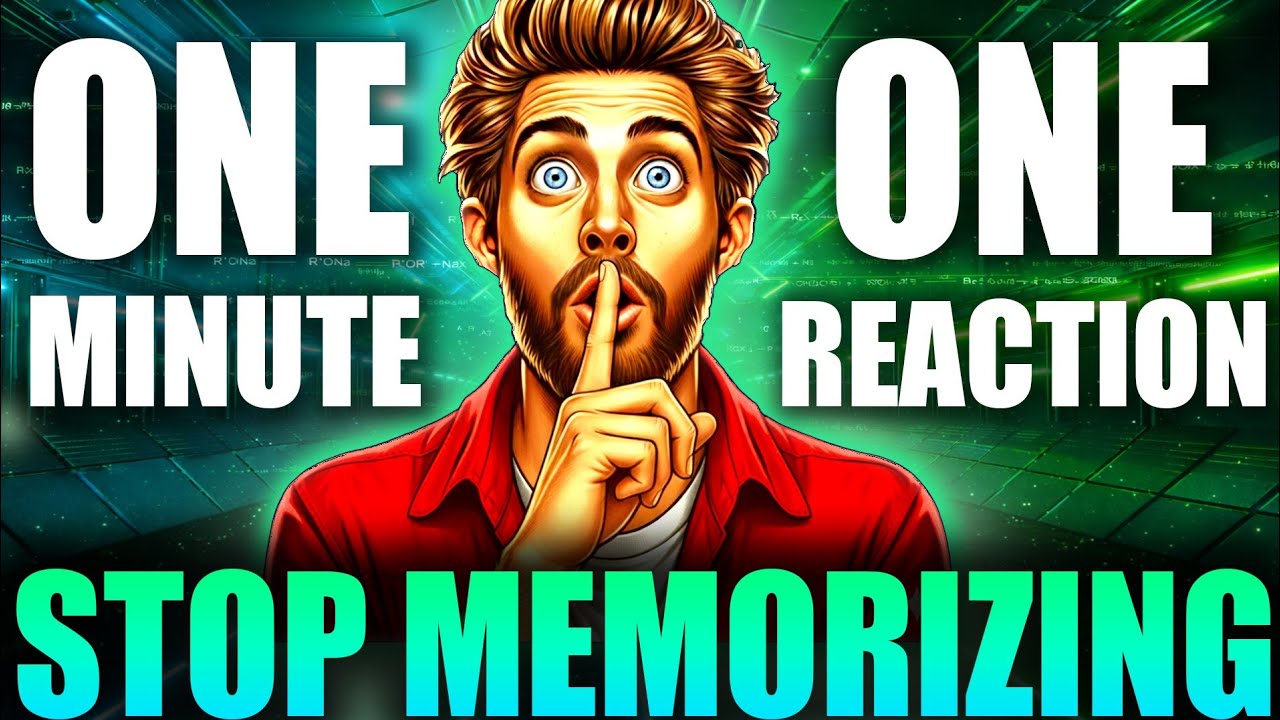 Изучите 8 именованных реакций за 8 минут.