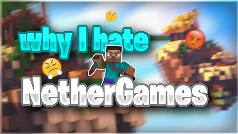 Why I hate nethergames❓