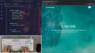 ASMR Programming - Responsive Bootstrap Carousel - No Talking