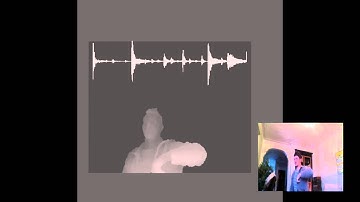 Cycling74 Jitter/MSP doodle 10 - interactive sound scratcher with kinect