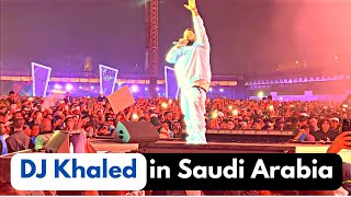 Dj Khaled Perform Live Music In Saudi Arabia With Friends