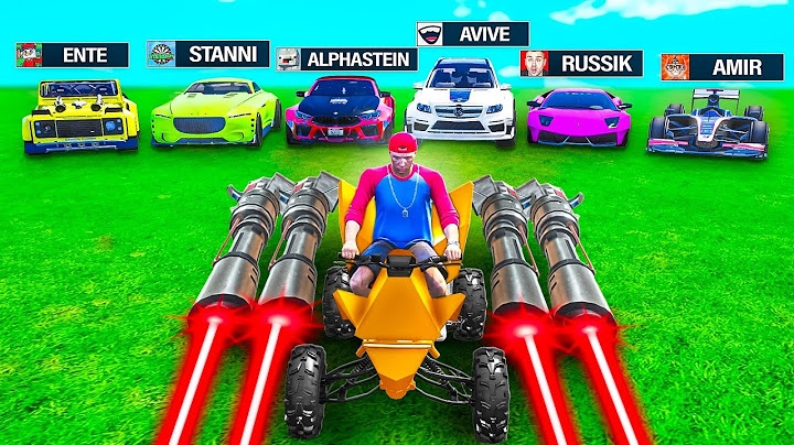 Ich JAGE 6 YOUTUBER mit ZUFÄLLIGEN AUTOS in GTA 5!