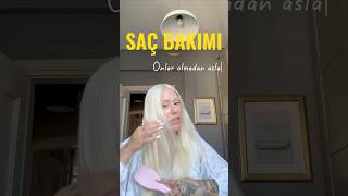 Platin Saçlar Için Saç Bakımı Videosu Geldi