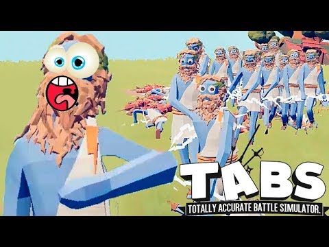 Totally Accurate Battle Simulator - 50 МИНОТАВРОВ ПРОТИВ 50 ЗЕВСОВ НЕ Реальные Тактики в TABS